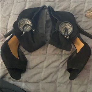 Steve Madden black stiletto heels